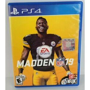 Madden NFL 19 PlayStation 4 PS4 Video Game Antonio Brown